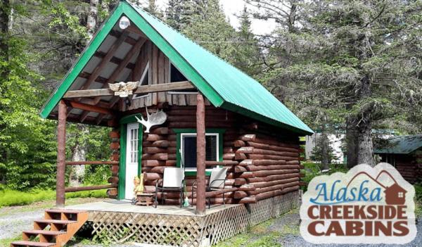 Alaska Creekside Cabins In Сьюард Екстер'єр фото